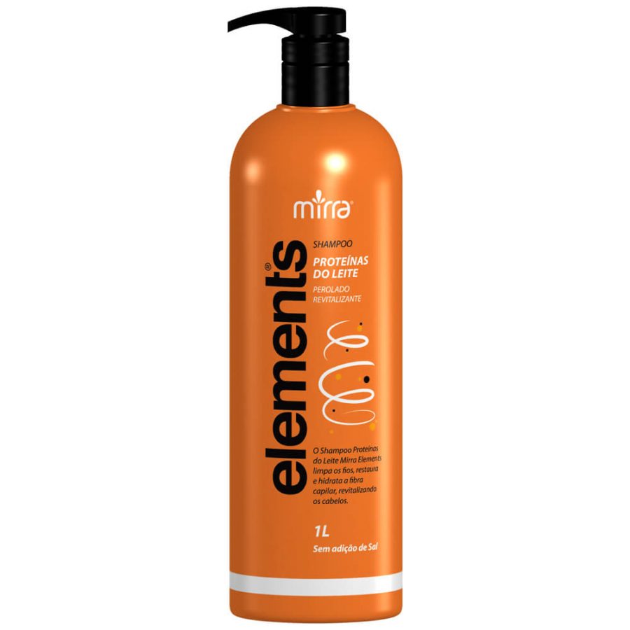 Shampoo Prote Nas Do Leite Ml Elements Innover Distribuidora